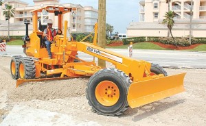 Articulated frame motor grader