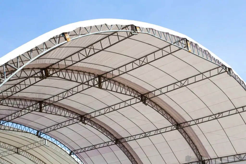 Climate control and ventilation design for fabric building
